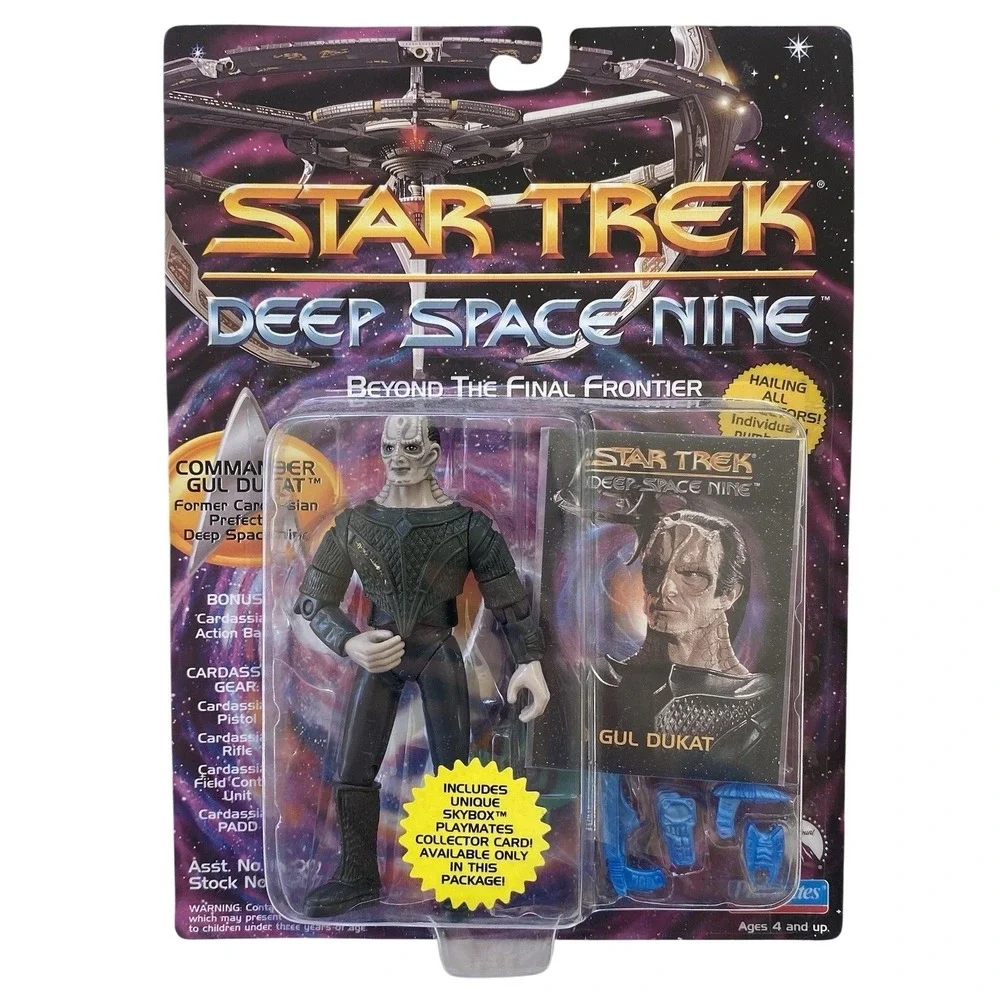 Star Trek Deep Space Nine Playmates 1993 Commander Gul Dukat Action Figure #6207
